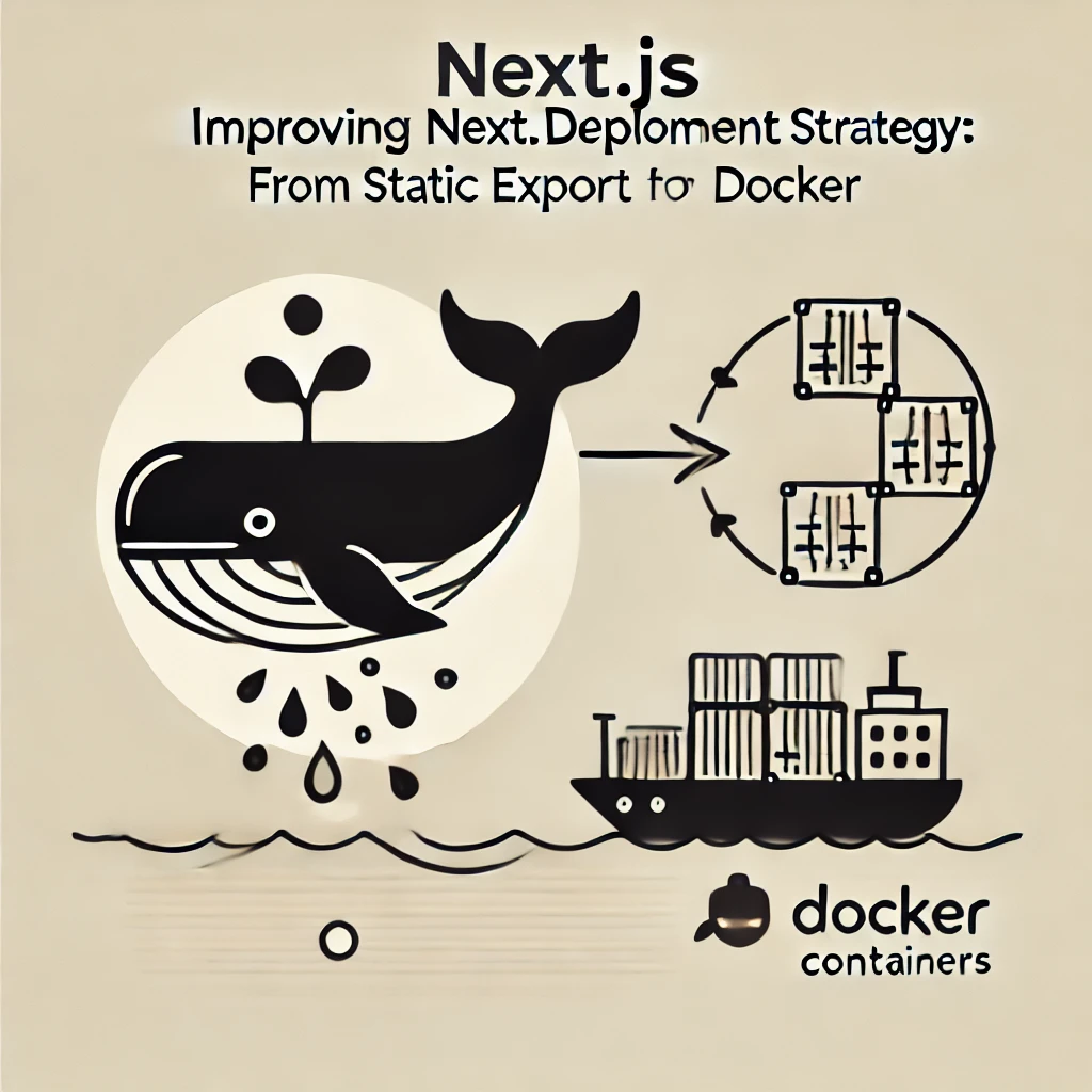 Next.js 배포 전략 개선기: Static Export에서 Docker로